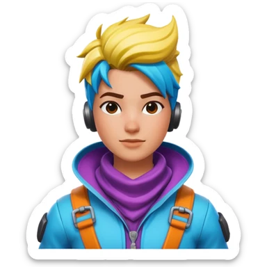 Fortnite skin sticker