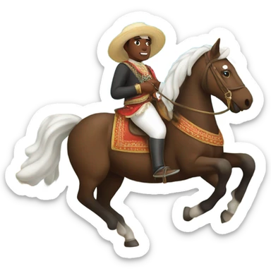 turks on horseback sticker