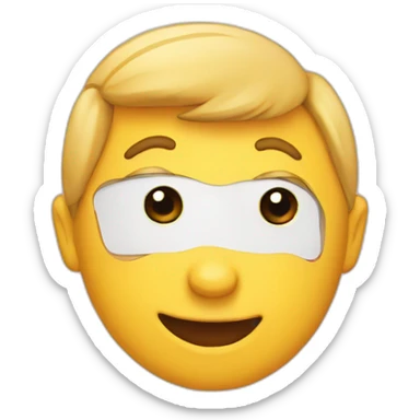 I love you emojii sticker