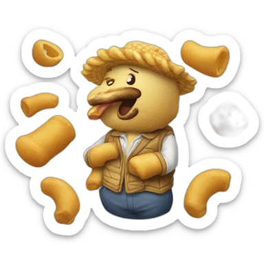 Chicharron de la ramos sticker