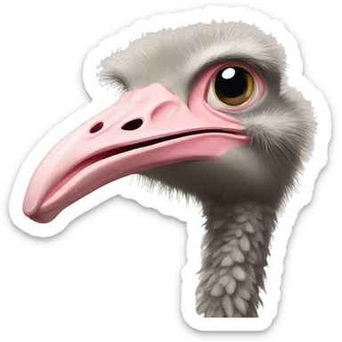 OSTRICH  sticker