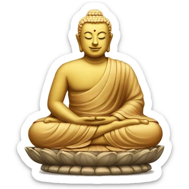 Buddha sticker