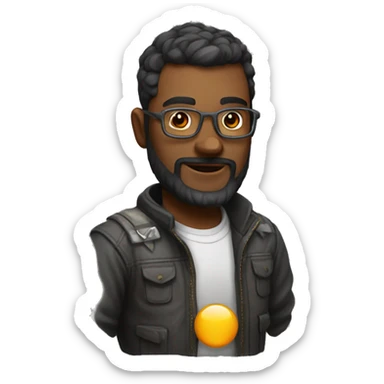 game developer from georgia sticker