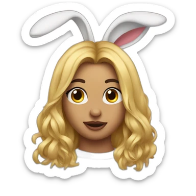 bad bunny kendall sticker