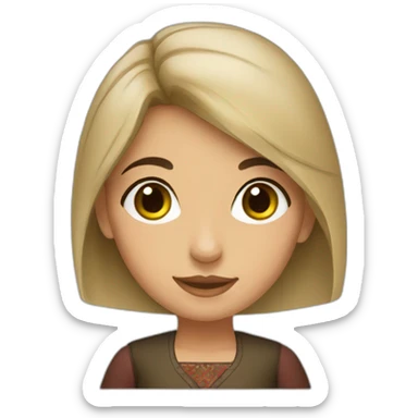 azerbaijani girl sticker