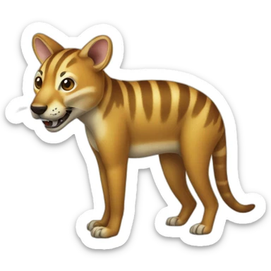 Thylacyne sticker