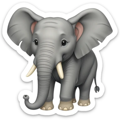 elephant sticker