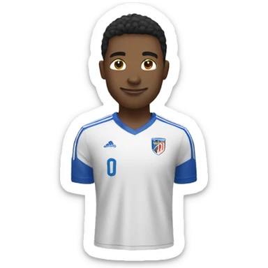Joueur de foot  sticker