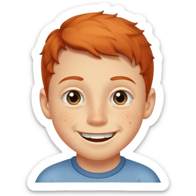 The six seven kid meme  sticker