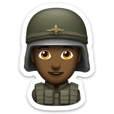 Elite soldier sticker