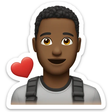 I love you babe sticker