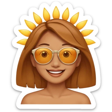 Very ecstatic to be up early in the morning with the sun sticker