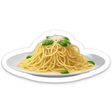 Plat de spaghettis  sticker