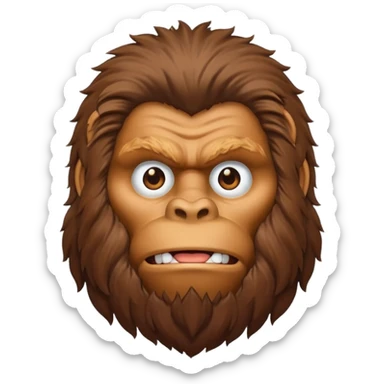 Bigfoot sticker