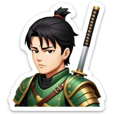 Samurai Sentry sticker