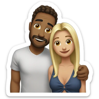 I love my horshey and my horshey love me sticker