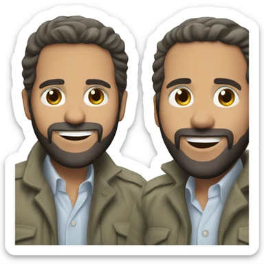 Juan Luis Guerra surprised sticker