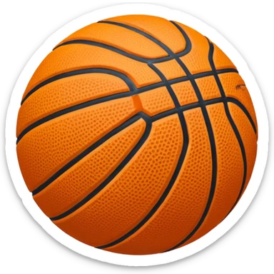 basket ball sticker