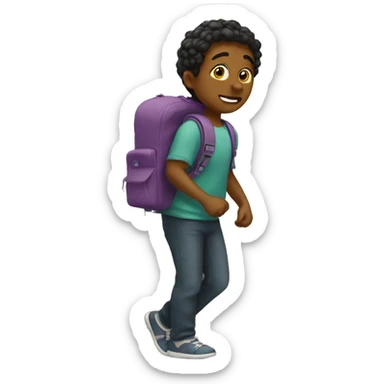 Leaving home sticker