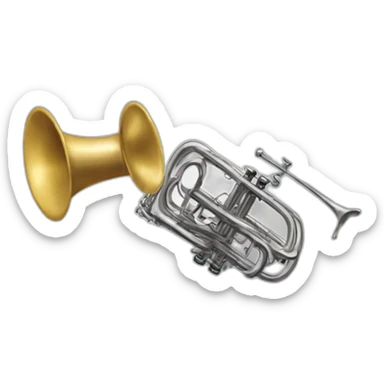 Trompette sticker
