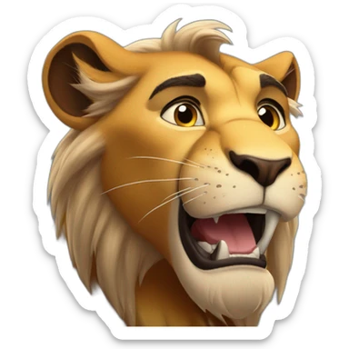 scar-Lion-king-disney sticker