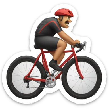 Lolo sur velo sticker