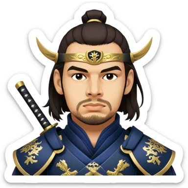 Samurai Strategist sticker