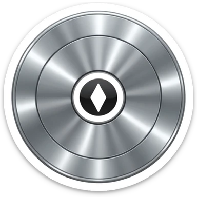 movie strip disk sticker