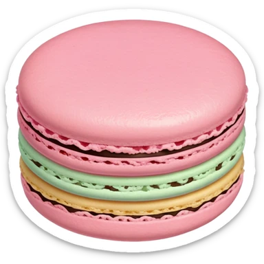 Macaroon sticker