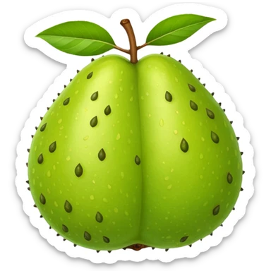 egzotic sour guava sticker