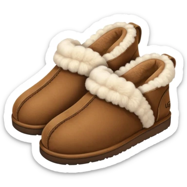 UGG slippers sticker