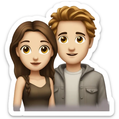 Bella and Edward sticker