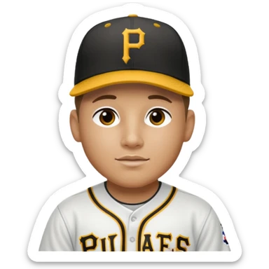 Mike trout Pittsburgh pirates sticker