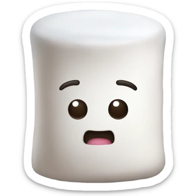 Marshmallows sticker
