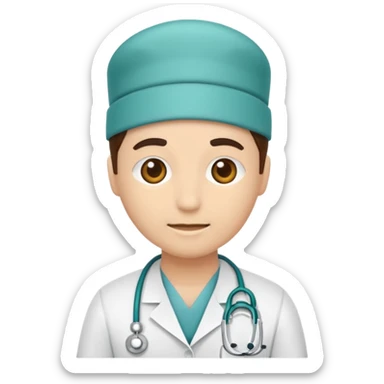 medical staff  sticker