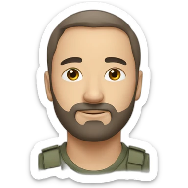 russia with Shir sticker