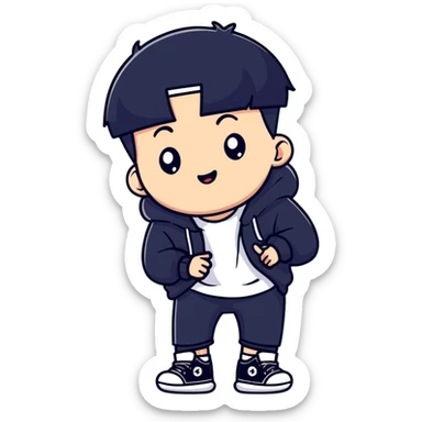 Changbin from Stray Kids, rapper sticker