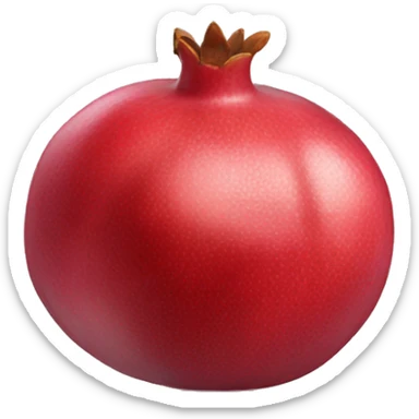 one pomegranate  sticker