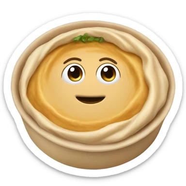 hummus food
 sticker