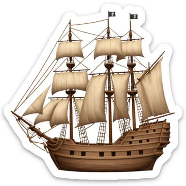 jamestown colonial ship sticker