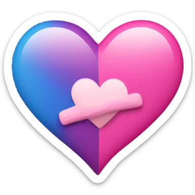 Bisexuell Emoji sticker