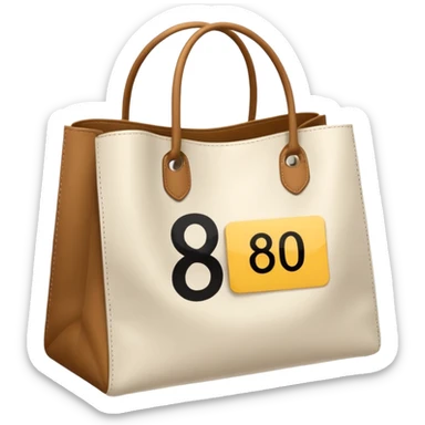 Mark-up x10 The number 800 should be crossed out and 8000 written on the label next to the bag sticker