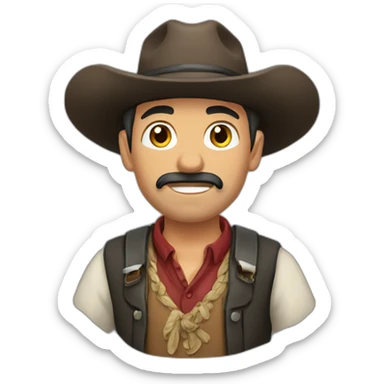 argentine gaucho sticker