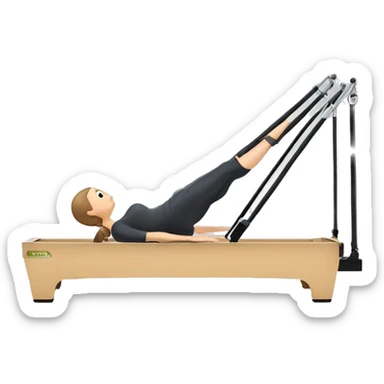 Pilates reformer  sticker