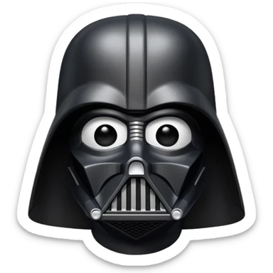 darth vader icon sticker