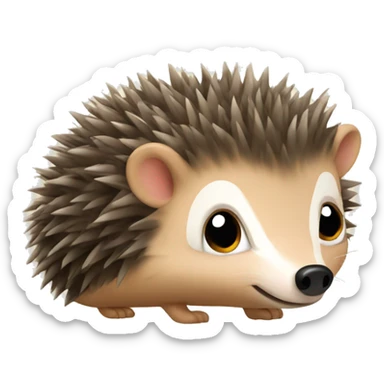 Hedgehog sticker