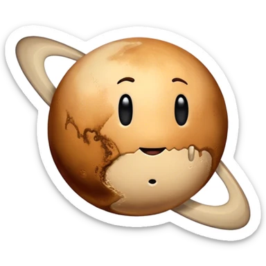 Planet Pluto sticker