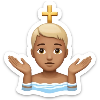 baptism sticker