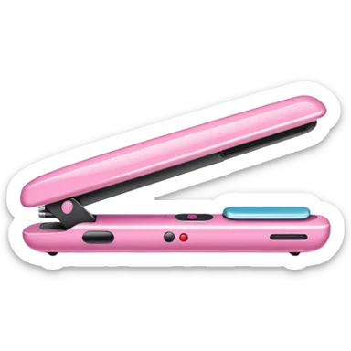 Cute Hair straightner, different design, varous color sticker