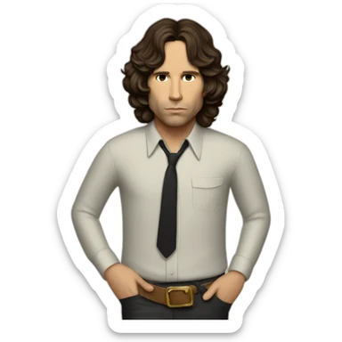 jim morrison sticker